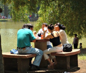 eating outside is overrated